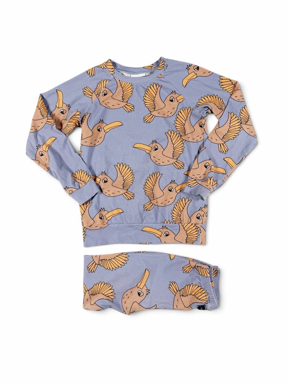 Dear Sophie Bird Print Sweatshirt Leggings Set Size 7-8 Years